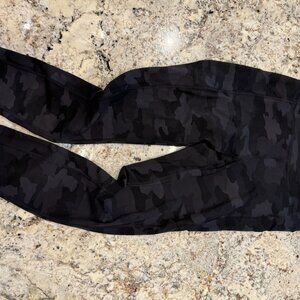 Lululemon Black Camo Leggings